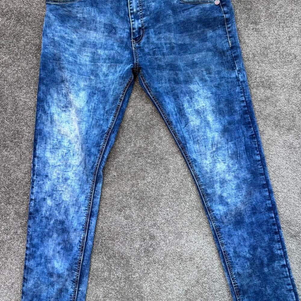 Redemption Premier Men's Blue and Navy Jeans